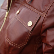 Дизайнерская кожаная куртка